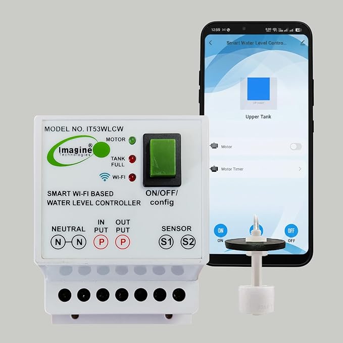 Smart WiFi Based Water Level Controller